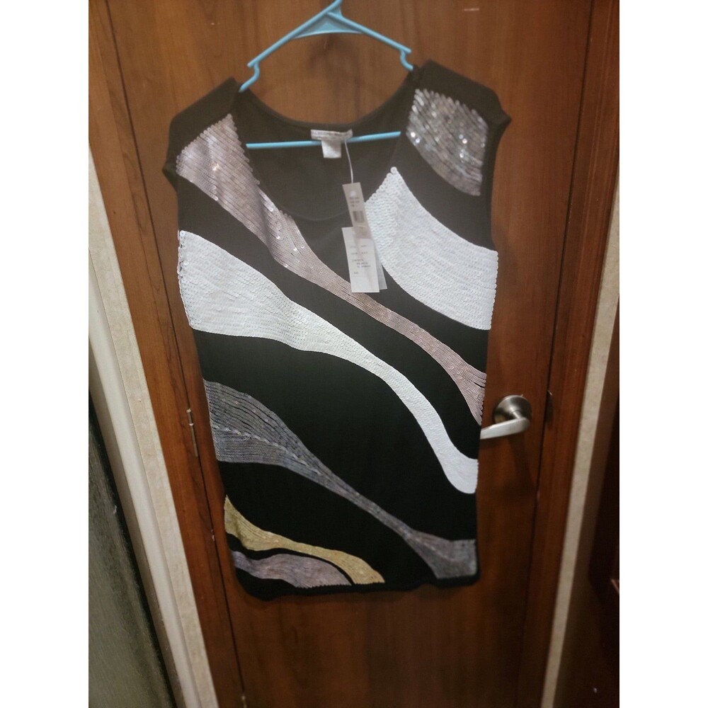 Alberto Makali Sequin Mini Dress Sz Large Retail $129